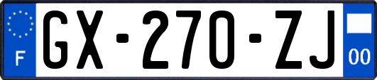 GX-270-ZJ