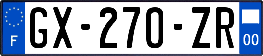 GX-270-ZR