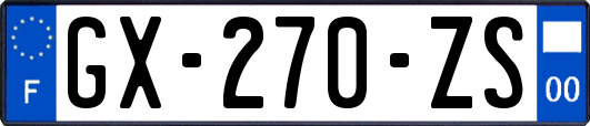 GX-270-ZS