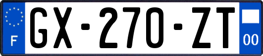 GX-270-ZT