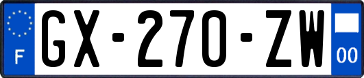 GX-270-ZW