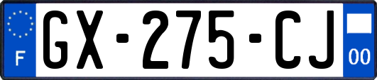 GX-275-CJ