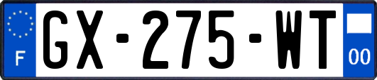 GX-275-WT