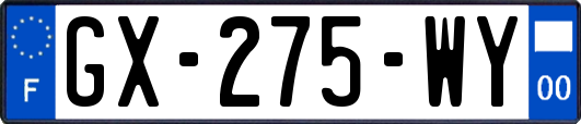 GX-275-WY