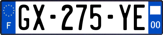 GX-275-YE