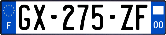 GX-275-ZF