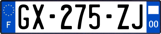 GX-275-ZJ