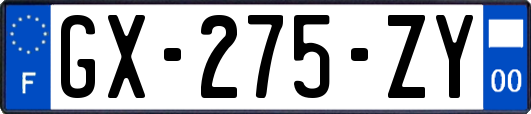 GX-275-ZY