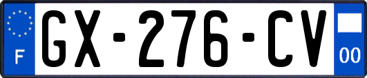 GX-276-CV