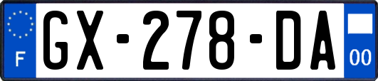 GX-278-DA
