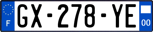 GX-278-YE