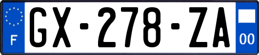 GX-278-ZA