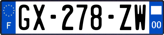 GX-278-ZW
