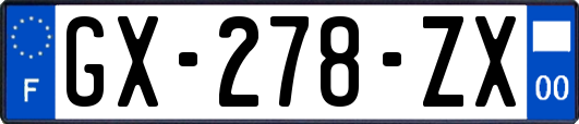 GX-278-ZX