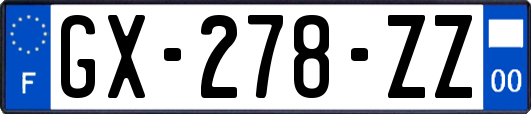 GX-278-ZZ