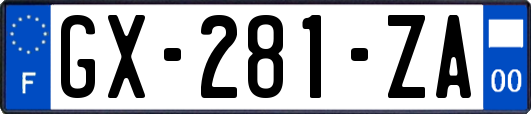 GX-281-ZA