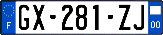 GX-281-ZJ