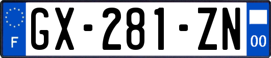 GX-281-ZN