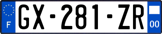GX-281-ZR