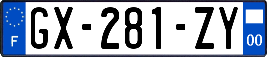 GX-281-ZY