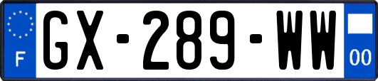 GX-289-WW
