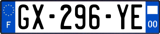 GX-296-YE