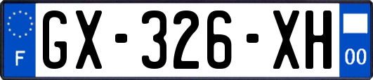 GX-326-XH