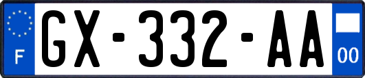 GX-332-AA