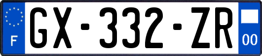 GX-332-ZR