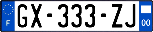 GX-333-ZJ