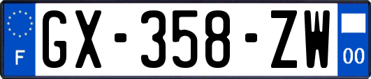 GX-358-ZW