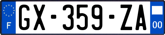 GX-359-ZA