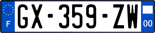 GX-359-ZW