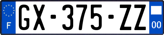 GX-375-ZZ