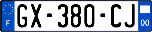 GX-380-CJ