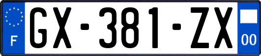 GX-381-ZX