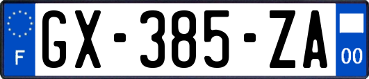 GX-385-ZA