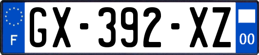 GX-392-XZ