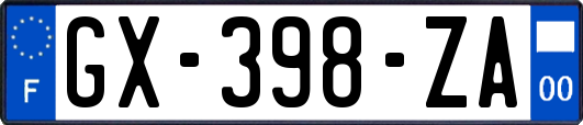 GX-398-ZA