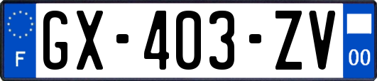 GX-403-ZV
