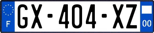 GX-404-XZ