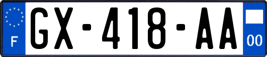 GX-418-AA