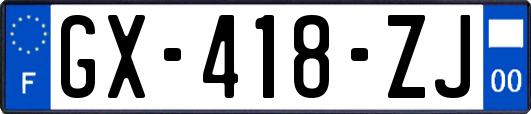 GX-418-ZJ