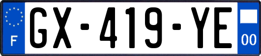 GX-419-YE