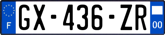 GX-436-ZR