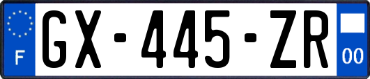 GX-445-ZR