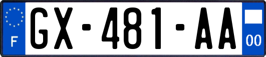 GX-481-AA