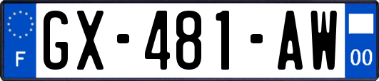 GX-481-AW