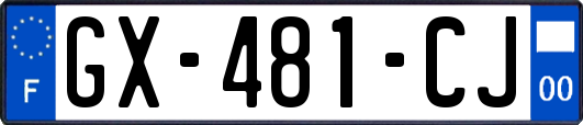 GX-481-CJ