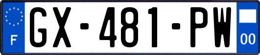 GX-481-PW